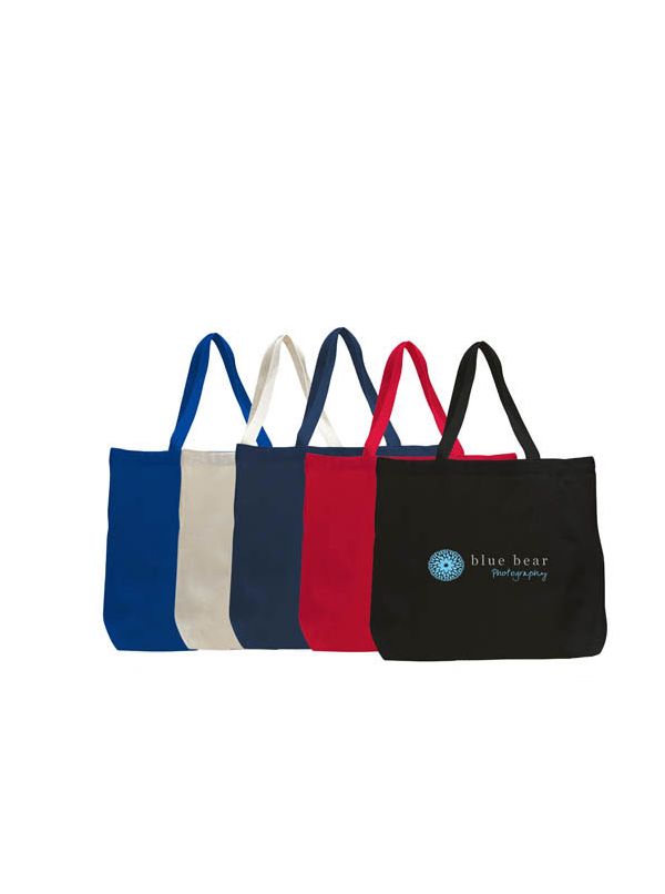 Custom Printed Promotional Heavy Canvas Jumbo Tote Eco-Friendly Bag